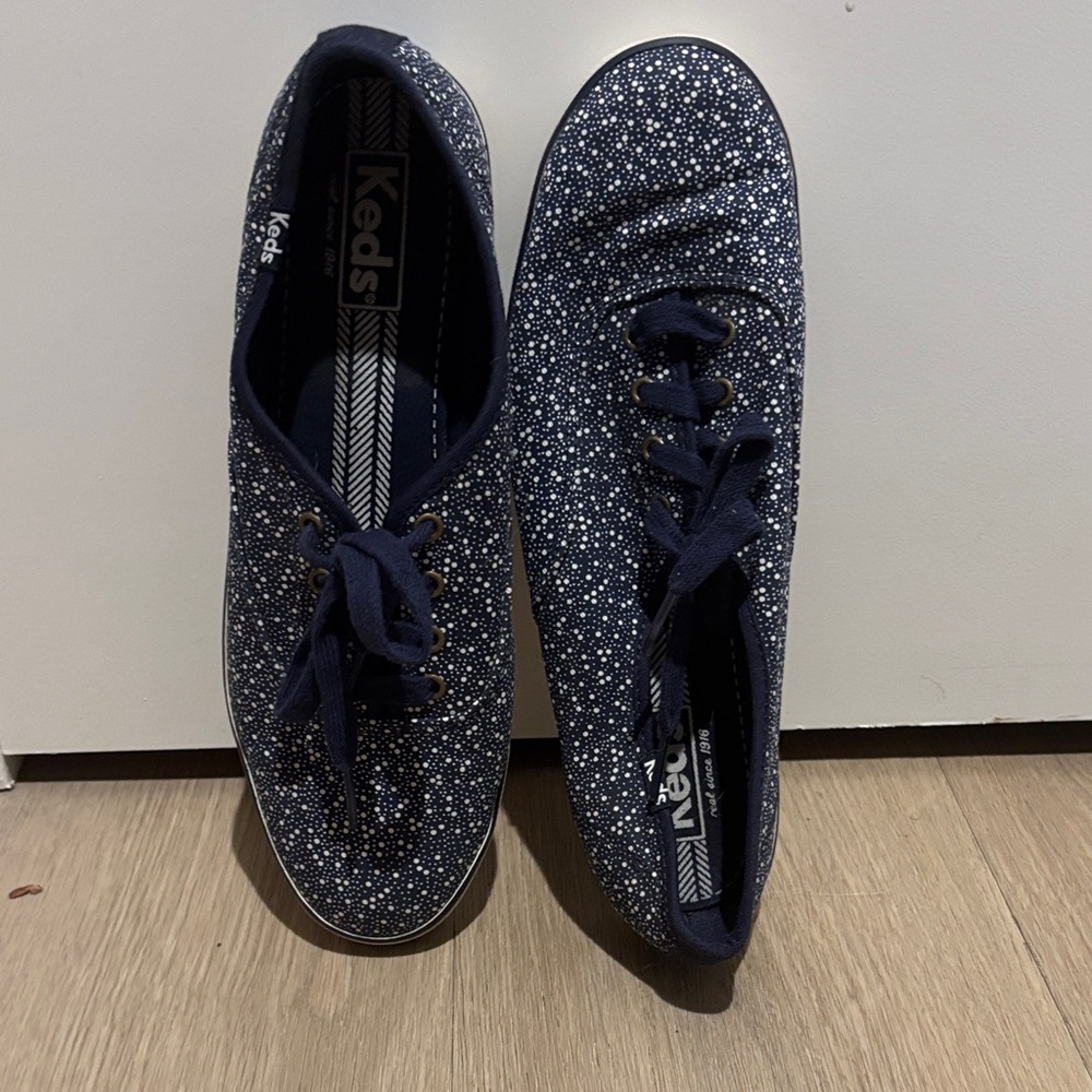 Keds Navy Blue Speckled Sneakers